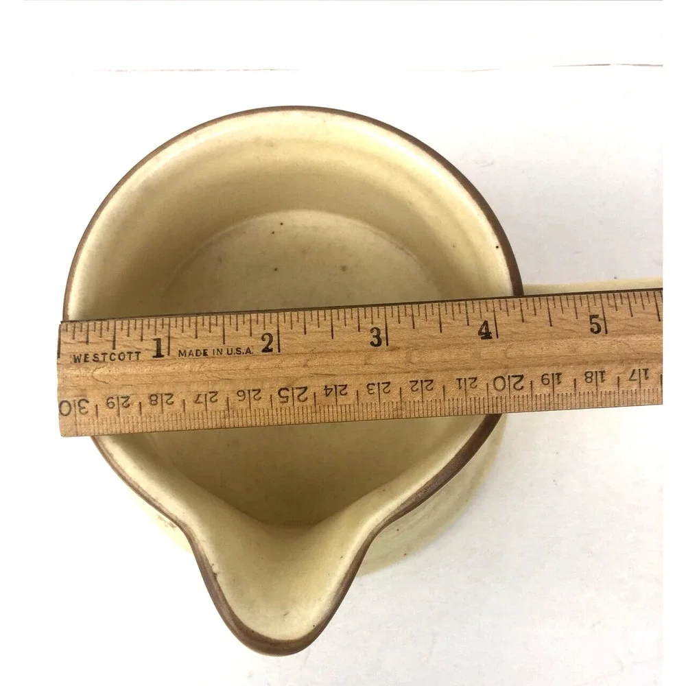 Pfaltzgraff Village Gravy Boat Pour Spout Handle Bowl #434‎ Discontinued